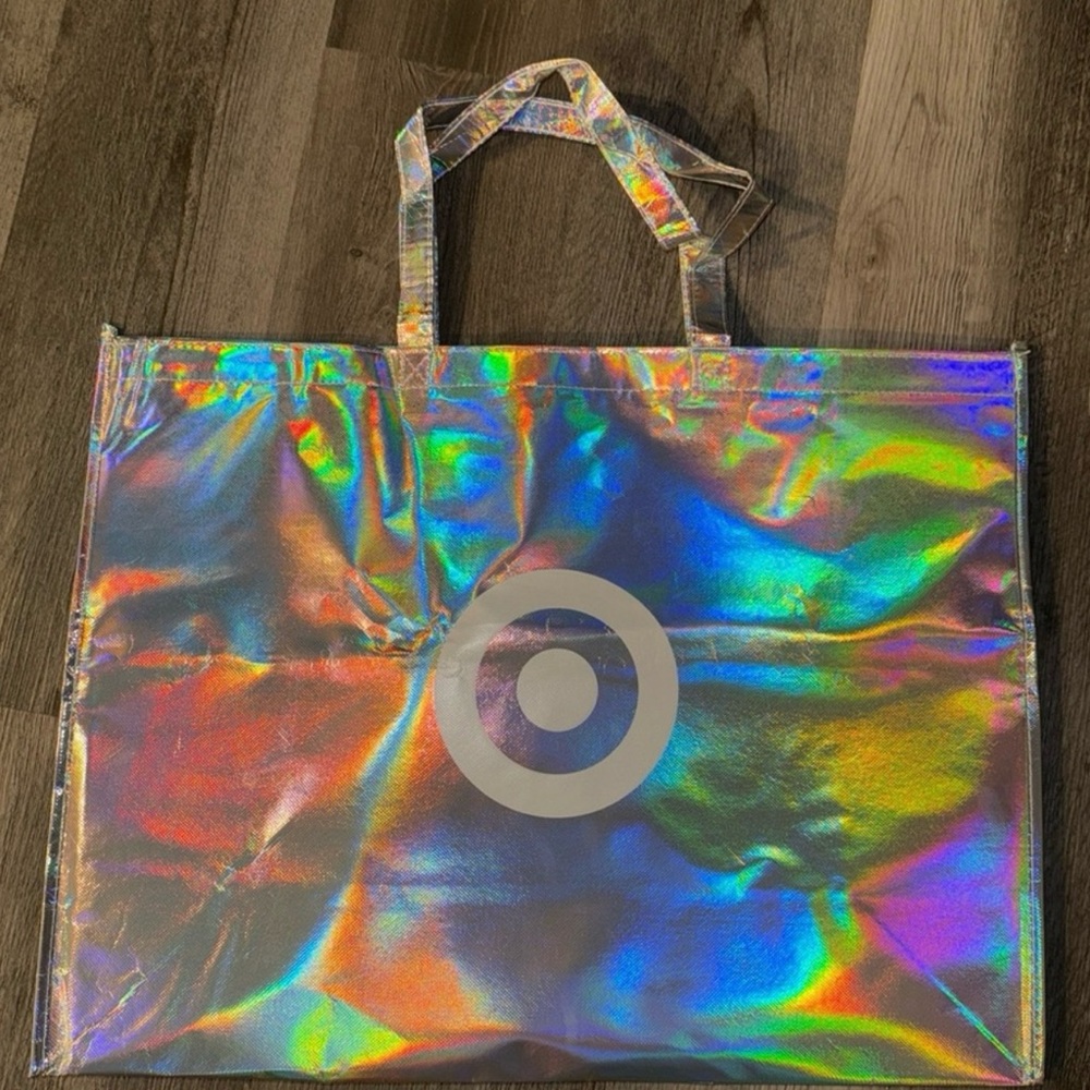 Target Iridescent Shopping Tote